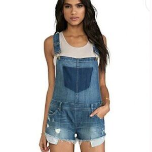 🔆 Blank NYC denim overall shorts